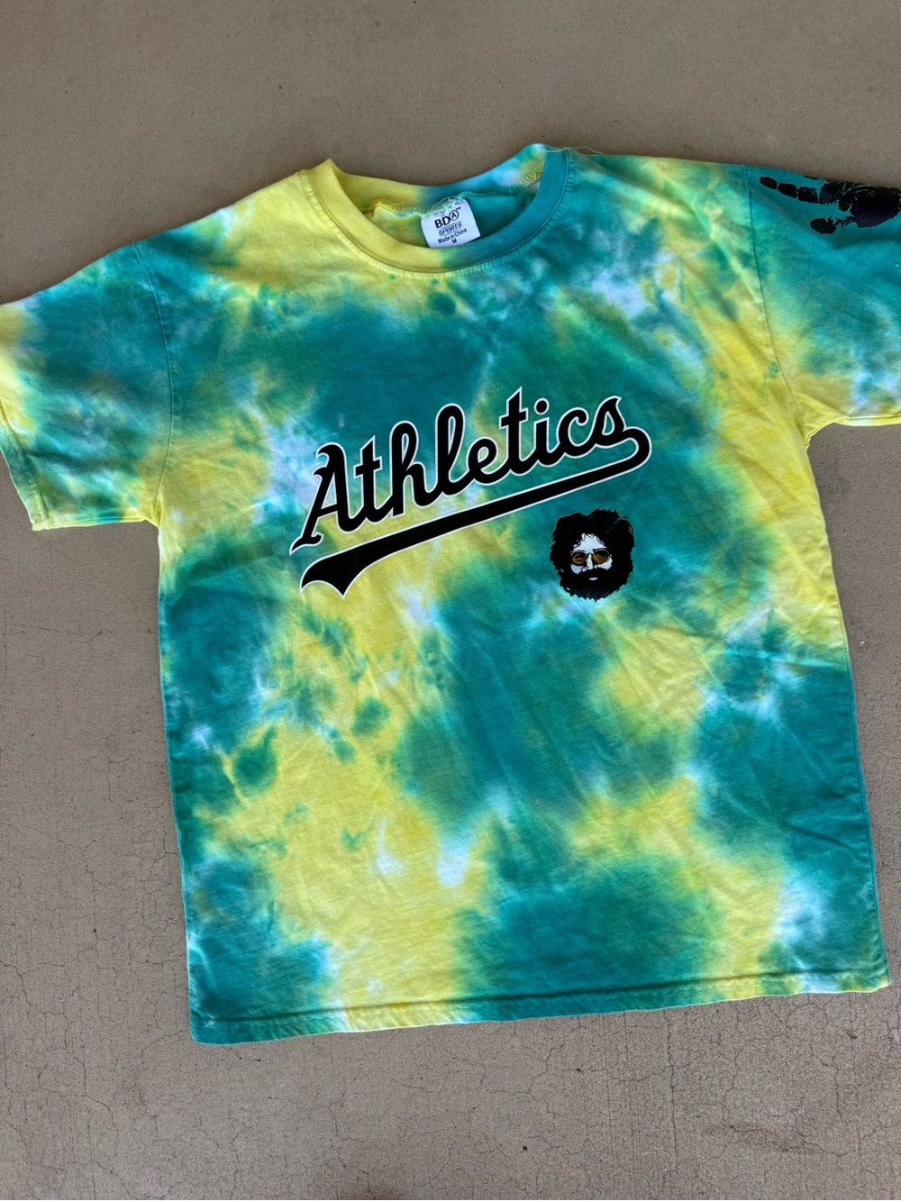 Grateful Dead Athletics Tie-Dye Graphic T-Shirt – Size Medium